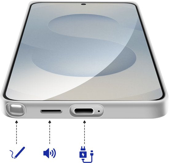 Samsung Galaxy S26 Ultra siliconen hoesje - magnetisch - Grijs
