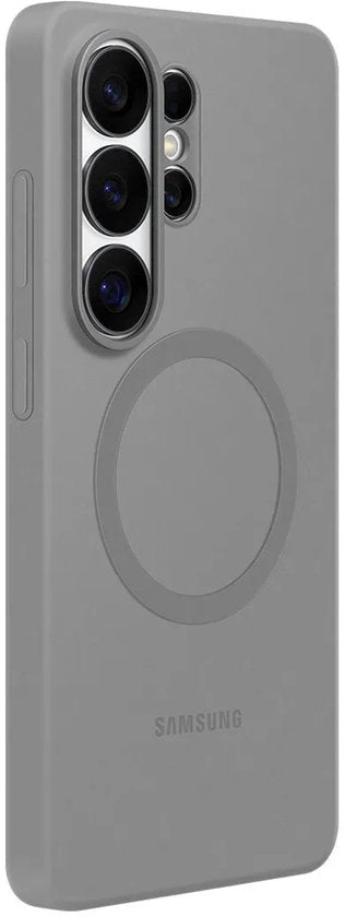 Samsung Galaxy S26 Ultra siliconen hoesje - magnetisch - Grijs