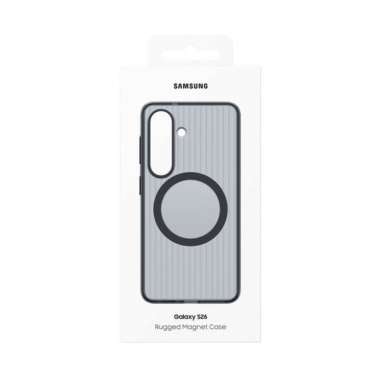 Samsung Galaxy S26 Rugged hoesje - magnetisch - Zwart