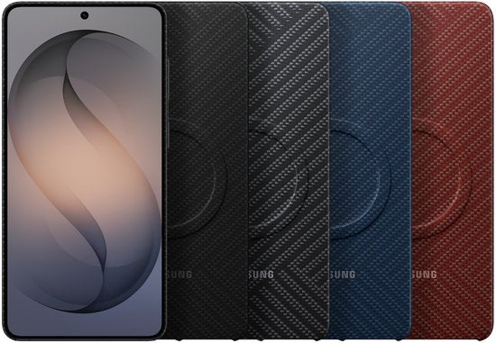 Samsung Galaxy S26+ carbon hoesje - magnetisch EF-KS947 - Zwart