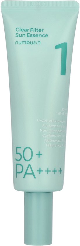 Numbuzin No.1 Clear Filter zonne-essence - SPF50+ PA++++