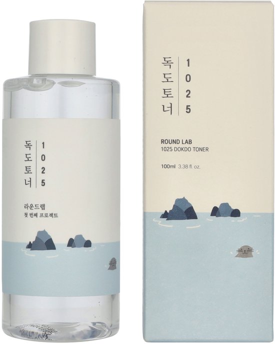 ROUND LAB Dokdo toner - exfoliating hydrating watery - 100 ml