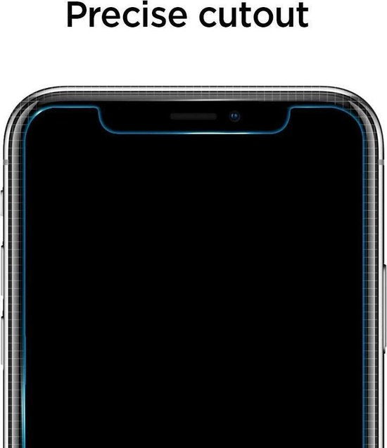 Spigen GLAS.tR AlignMaster screenprotector - Apple iPhone 11 en iPhone XR - set van 2