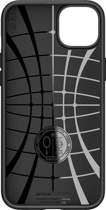 Spigen Liquid Air hoesje - geschikt voor Apple iPhone 14 Pro - back cover - Zwart