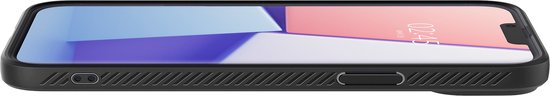 Spigen Liquid Air hoesje - geschikt voor Apple iPhone 14 Pro - back cover - Zwart