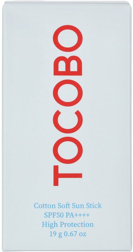 Tocobo Cotton Soft Sun Stick zonnebrandstick - SPF 50+ PA++++ - 19 gram