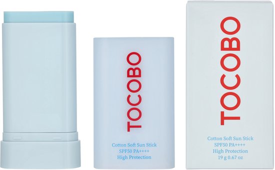 Tocobo Cotton Soft Sun Stick zonnebrandstick - SPF 50+ PA++++ - 19 gram