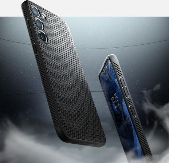 Spigen Liquid Air hoesje - geschikt voor Samsung Galaxy S23 - back cover - Zwart
