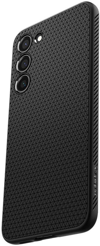 Spigen Liquid Air hoesje - geschikt voor Samsung Galaxy S23 - back cover - Zwart