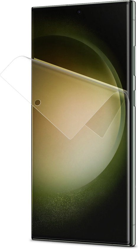 Spigen Neo Flex Solid screenprotector - geschikt voor Samsung Galaxy S23 Ultra - hoesjevriendelijk - set van 2