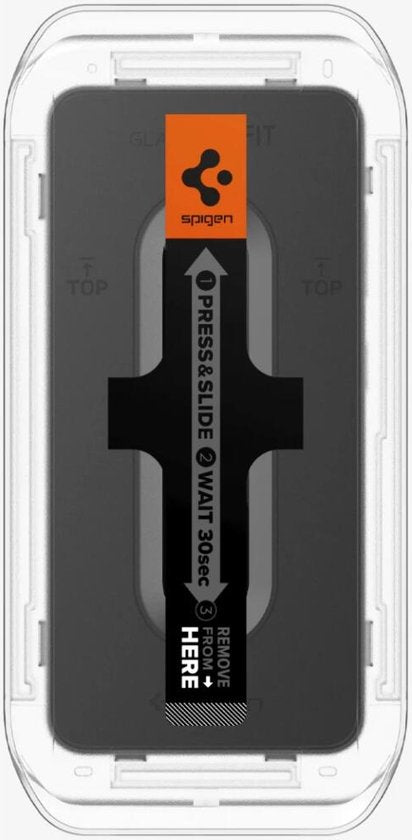 Spigen EZ Fit GLAS.tR screenprotector - geschikt voor Samsung Galaxy S24 Plus - set van 2
