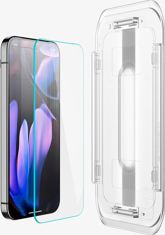 Spigen Glas.tR EZ Fit screen protector - Google Pixel 10/10 Pro/9/9 Pro - tempered glass with applicator - set of 2