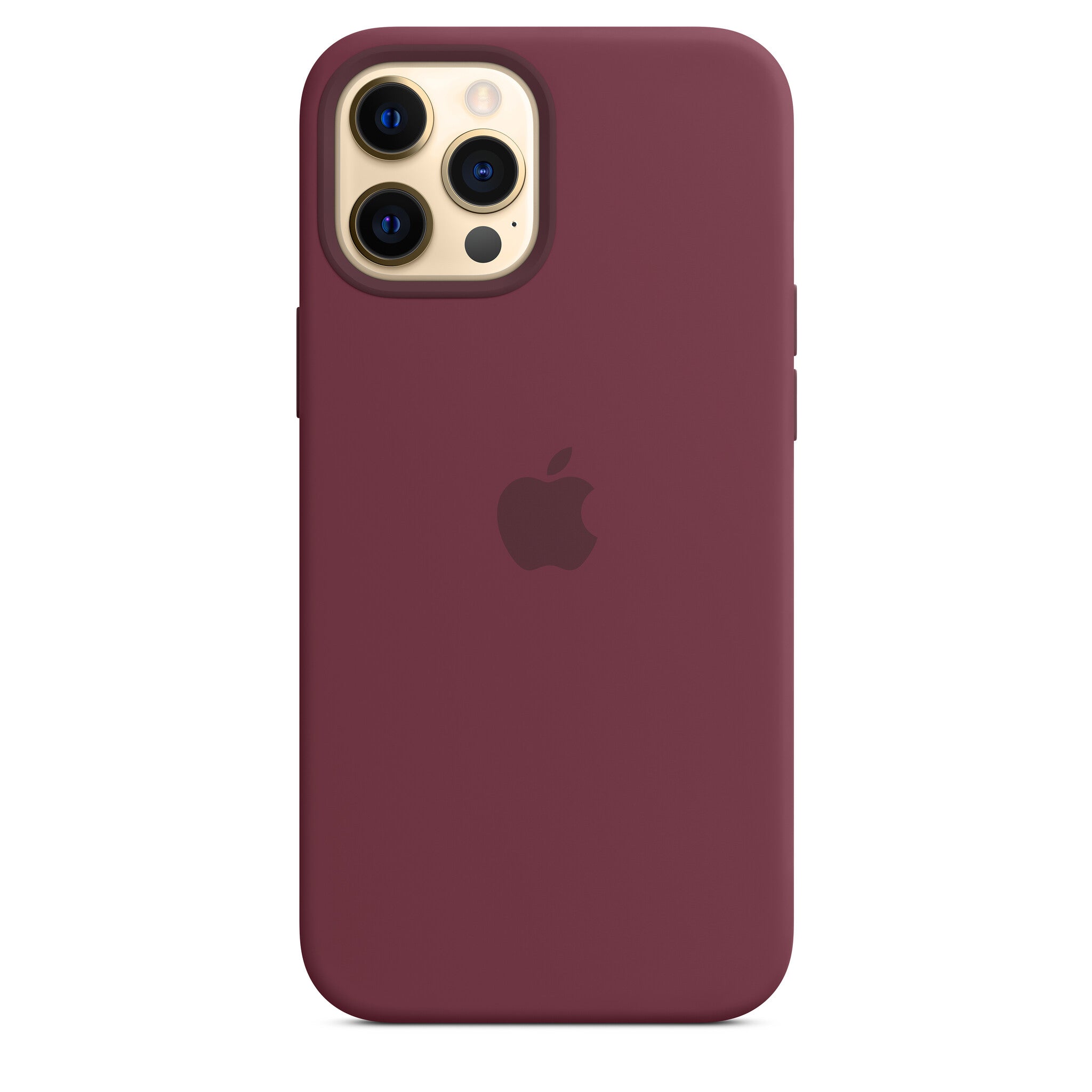Apple iPhone 12 Pro Max Silicone Case with MagSafe - Plum