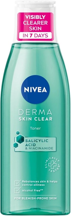 Nivea Derma Skin Clear toner - 200 ml