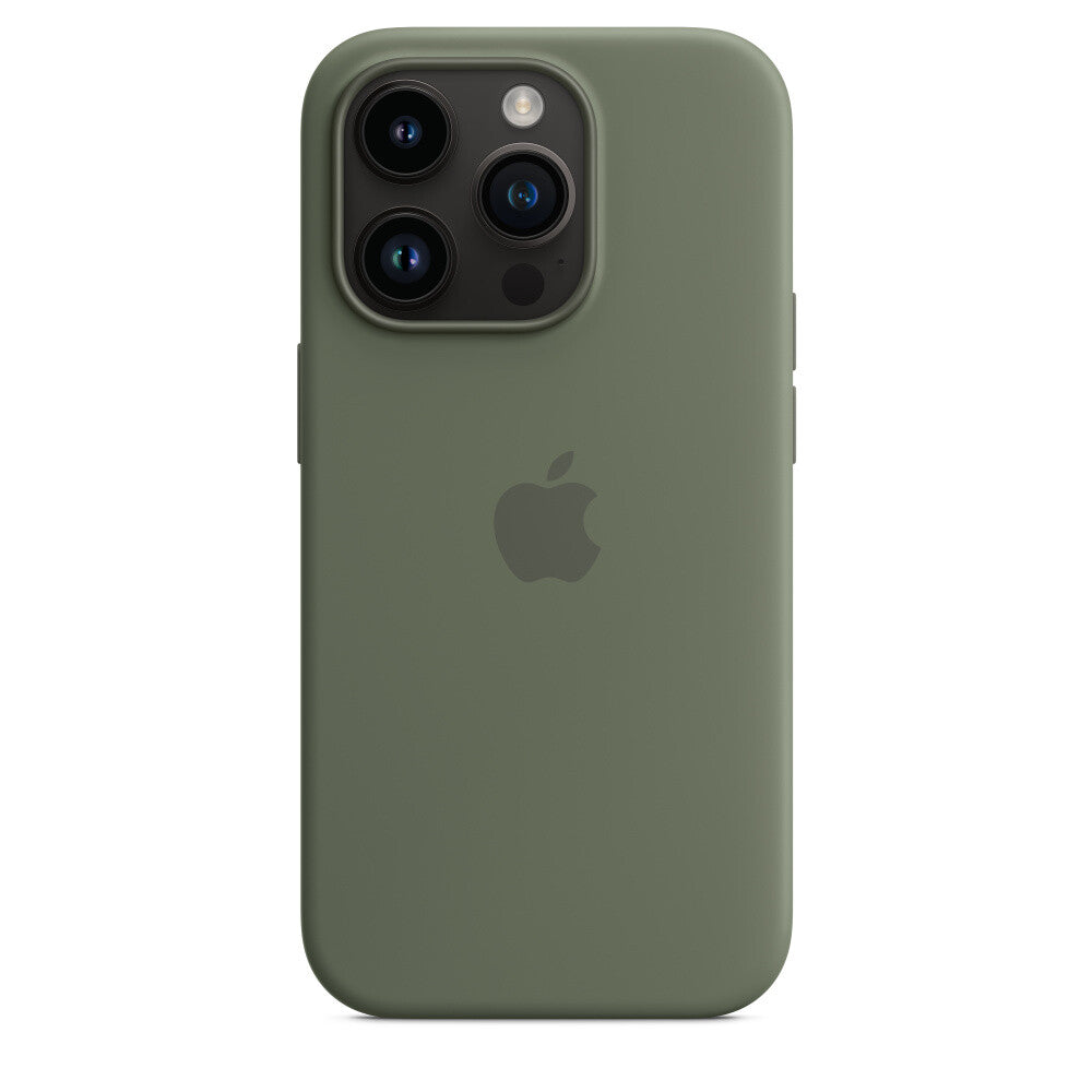 Apple iPhone 14 Pro Silicone Case with MagSafe - Olive Green
