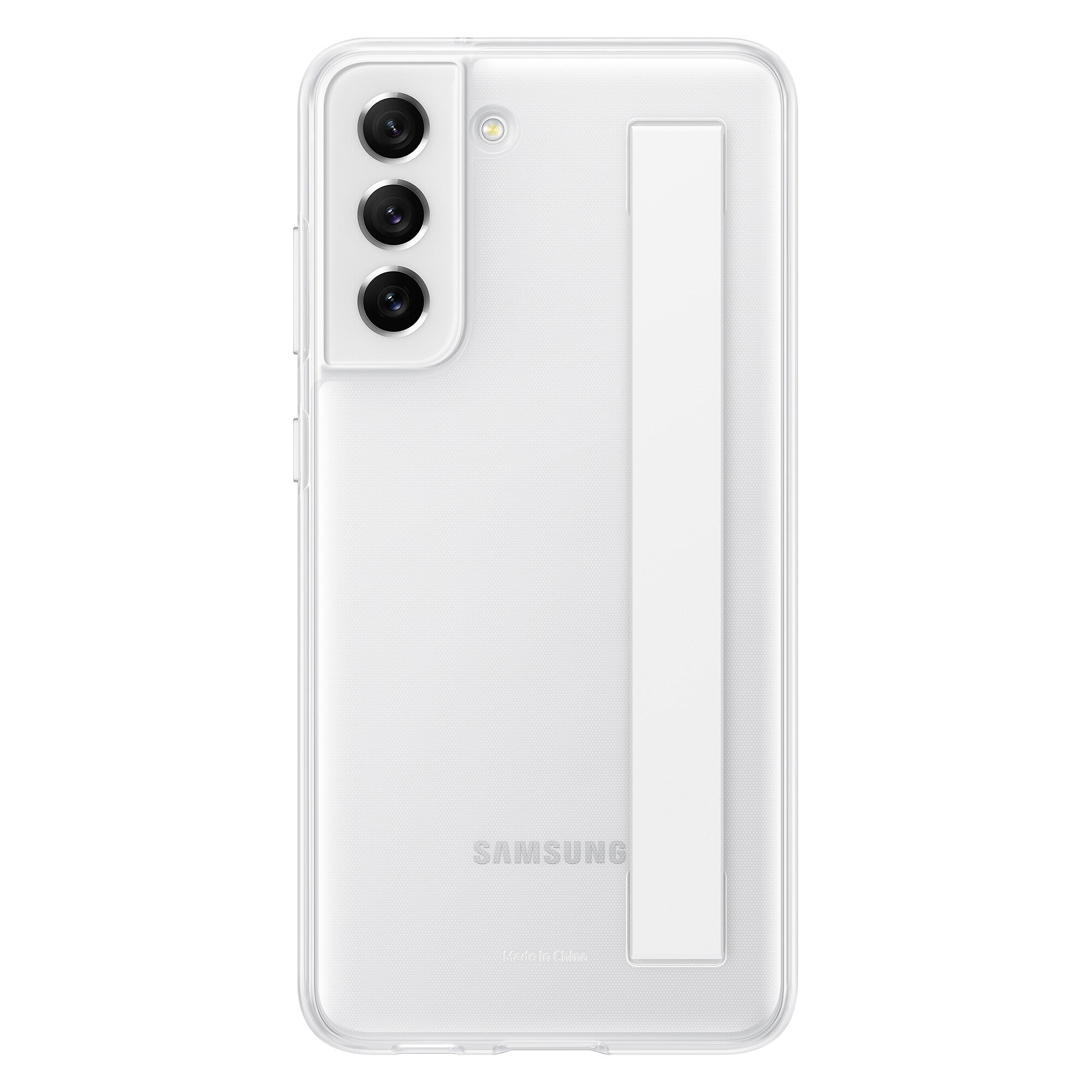 Samsung Slim Strap Case for Samsung Galaxy S21 FE - White