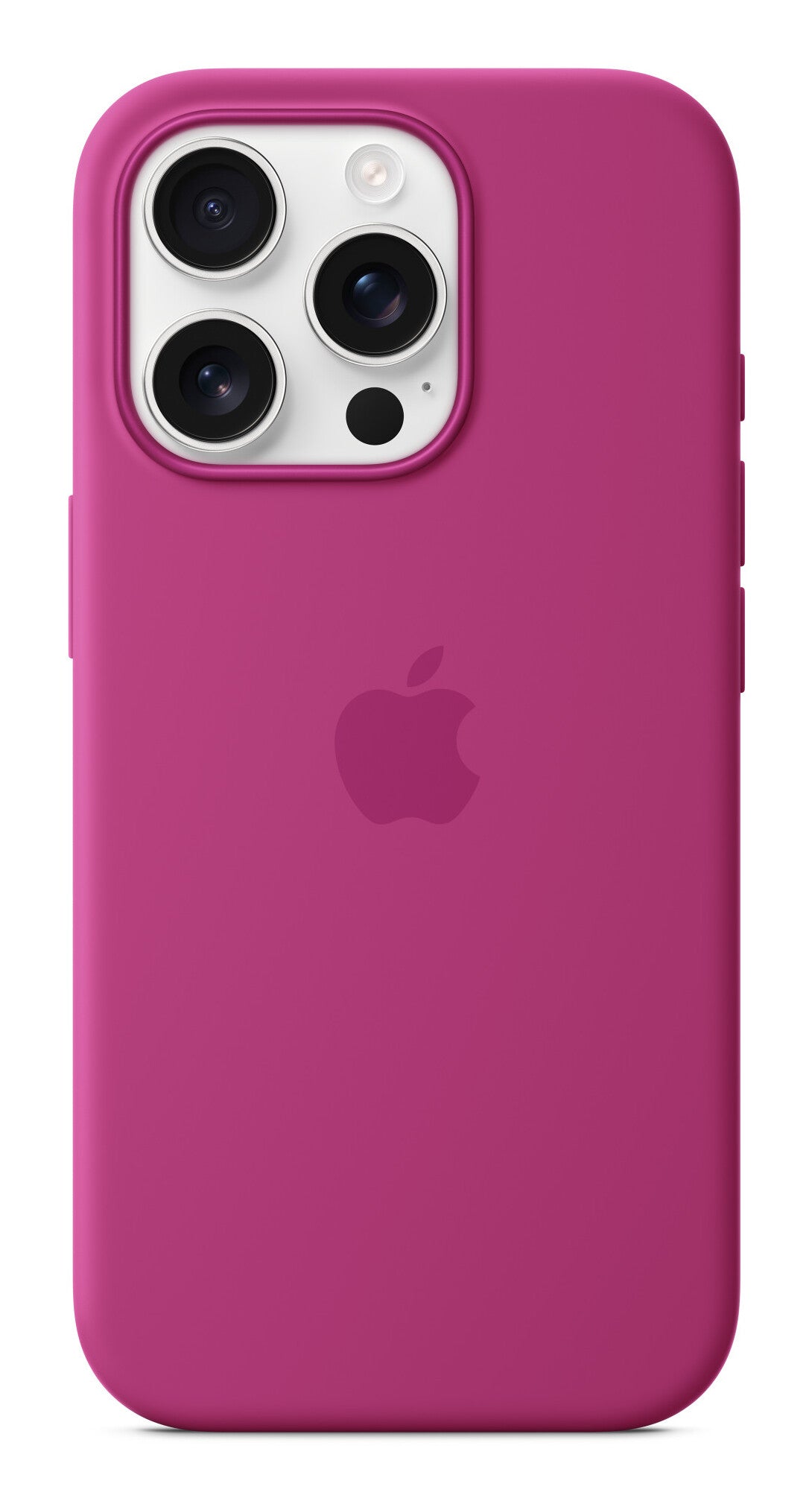 Apple iPhone 16 Pro Silicone Case with MagSafe - Fuchsia