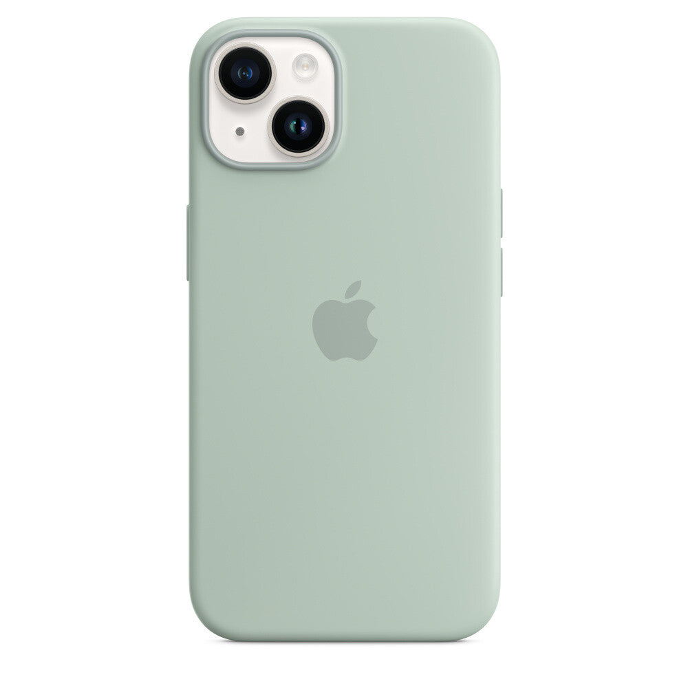 Apple iPhone 14 Silicone Case with MagSafe - Agave Green