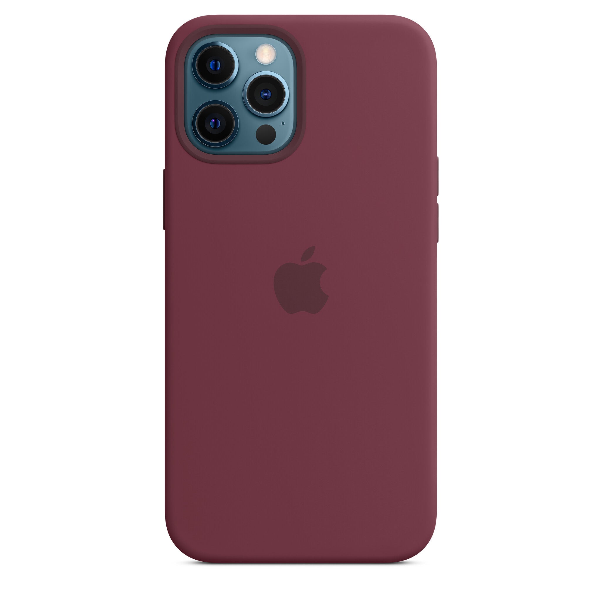 Apple iPhone 12 Pro Max Silicone Case with MagSafe - Plum