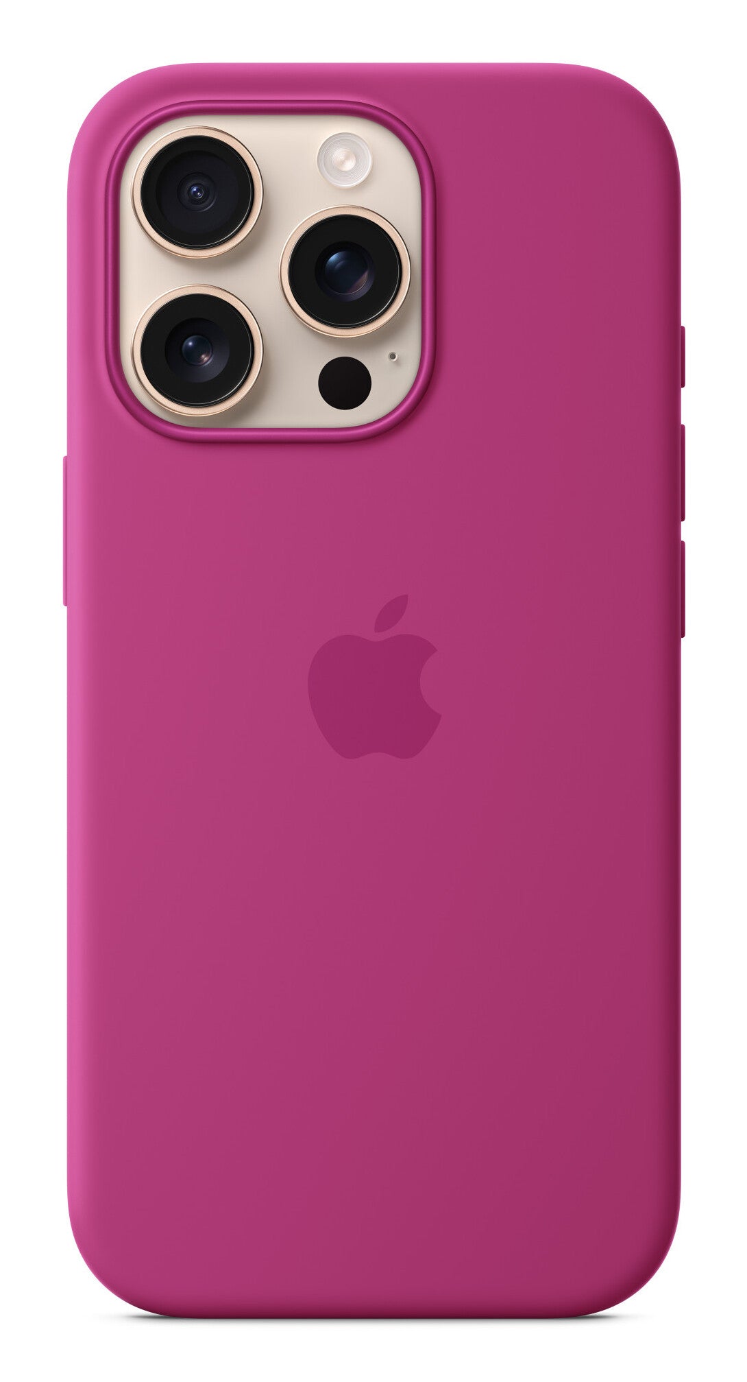Apple iPhone 16 Pro Silicone Case met MagSafe - Fuchsia