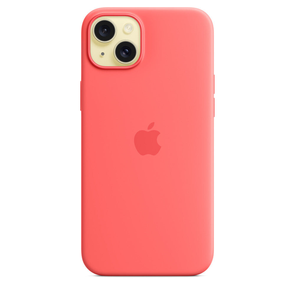 Apple iPhone 15 Plus Silicone Case with MagSafe - Guava