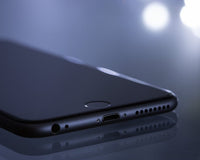 iPhone scherm close-up