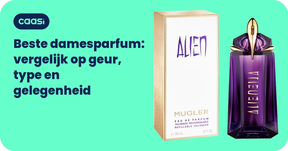 Beste damesparfum: vergelijk op geur, type en gelegenheid