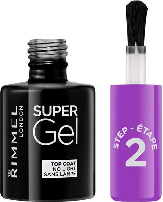 Rimmel London SuperGel glitter top coat