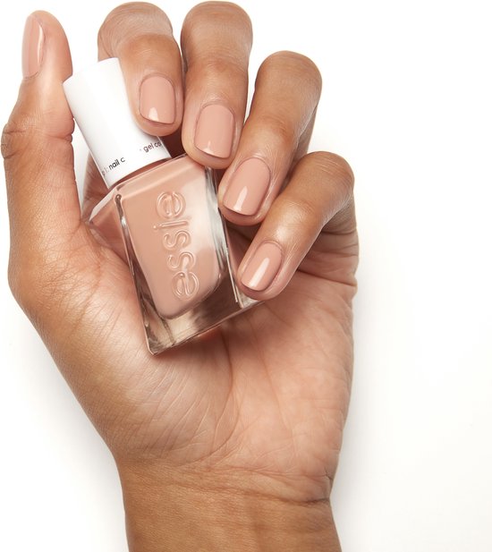 Essie Gel Couture nagellak - 30 Sew Me - glanzend gel effect - 13,5 ml - Beige