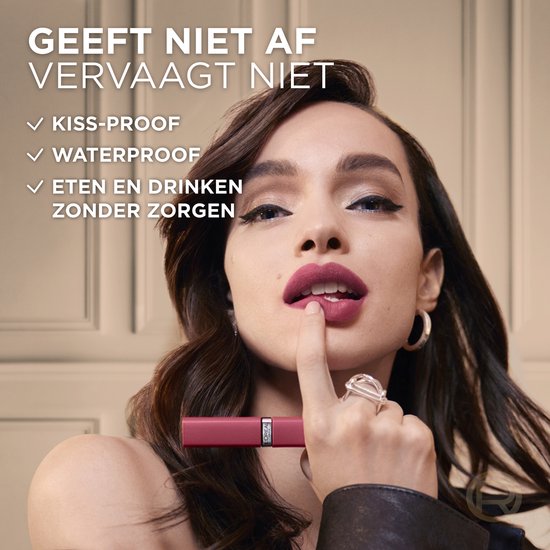 L'Oréal Paris Infaillible Matte Resistance lippenstift - 300 Sun Bathing - langhoudend vloeibaar met matte finish - 5 ml