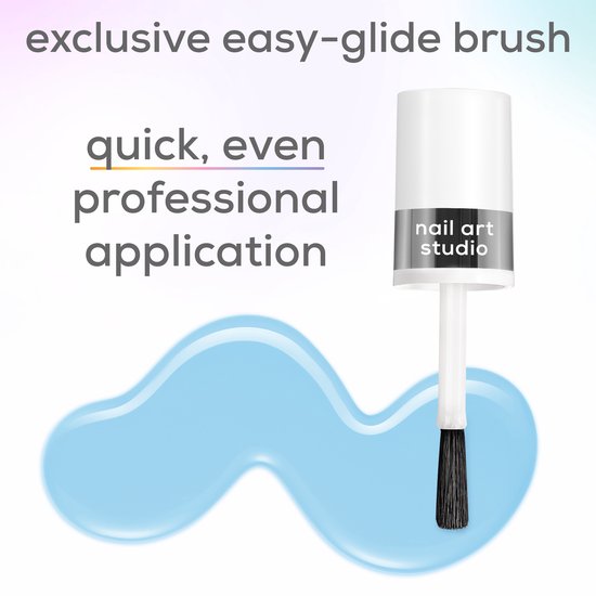essie Nail Art Studio nagellak - jelly gloss 120 apricot - 13 ml - Oranje