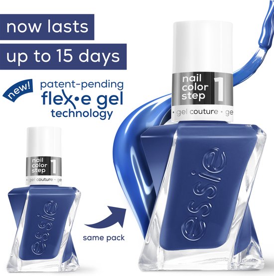 essie Gel Couture top coat - matte - versterkt en beschermt zonder UV-lamp - 13,5 ml
