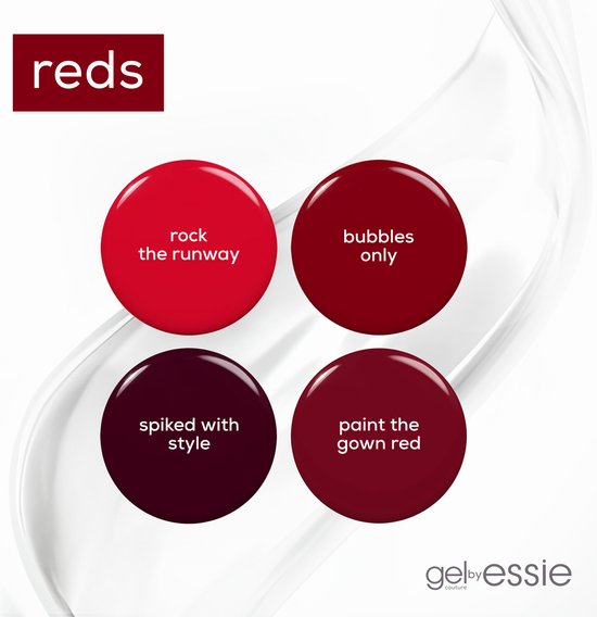 essie Gel Couture top coat - matte - versterkt en beschermt zonder UV-lamp - 13,5 ml