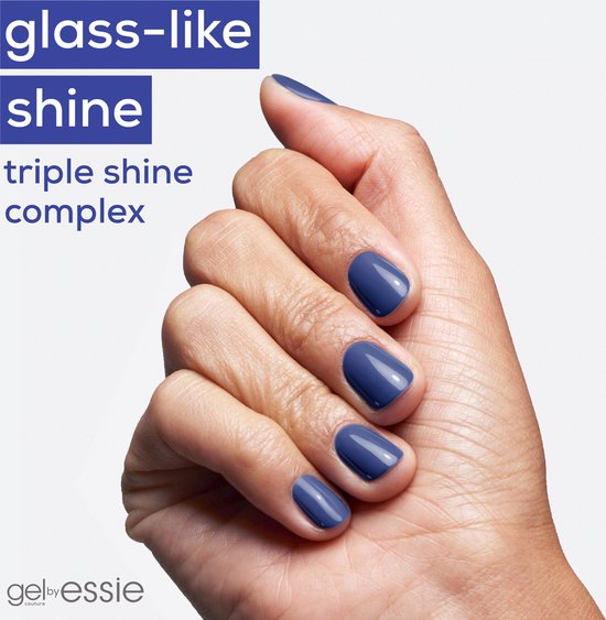 essie Gel Couture top coat - matte - versterkt en beschermt zonder UV-lamp - 13,5 ml