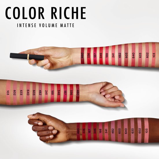 L'Oréal Paris Color Riche Intense Volume lippenstift - matte - 187 Le Fushia Libre - 1,8 g