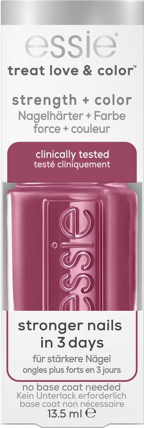 essie nagelverharder - Treat Love & Color 95 mauve-tivation - calcium & camellia-extract - 13,5 ml - Paars