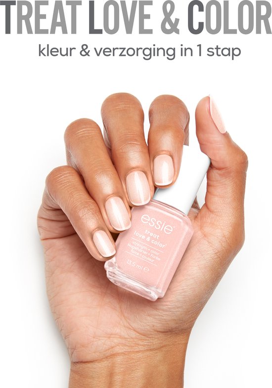 essie nagelverharder - Treat Love & Color 95 mauve-tivation - calcium & camellia-extract - 13,5 ml - Paars