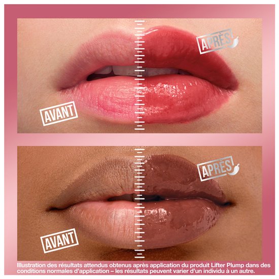 Maybelline Lifter Plump lipgloss - lip plumping met 5% Maxi-Lip en chilipeper - 5,4 ml - Hot Chili
