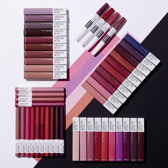 Maybelline SuperStay Ink Crayon lippenstift - matte - 30 Seek Adventure - 14 g - Roze