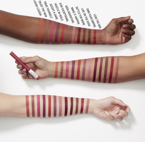 Maybelline SuperStay Ink Crayon lippenstift - matte - 30 Seek Adventure - 14 g - Roze