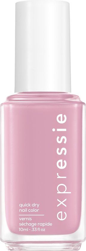 essie Expressie nail polish - 200 In the Time Zone - quick-drying - 10 ml - Pink