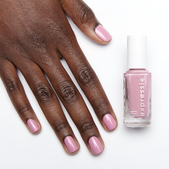 essie Expressie nail polish - 200 In the Time Zone - quick-drying - 10 ml - Pink