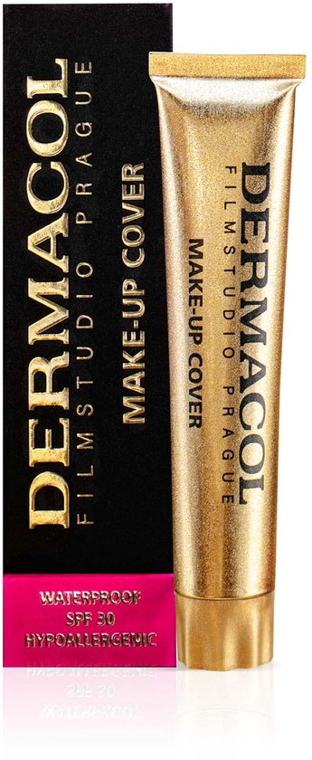Dermacol Full Coverage Matte foundation - waterproof olie-vrij SPF 30