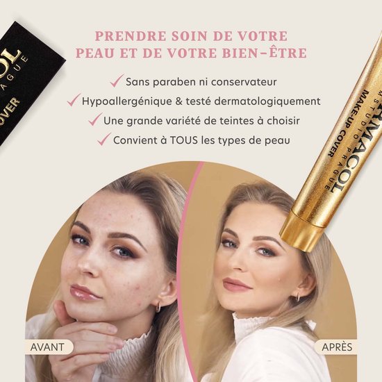 Dermacol Full Coverage Matte foundation - waterproof olie-vrij SPF 30