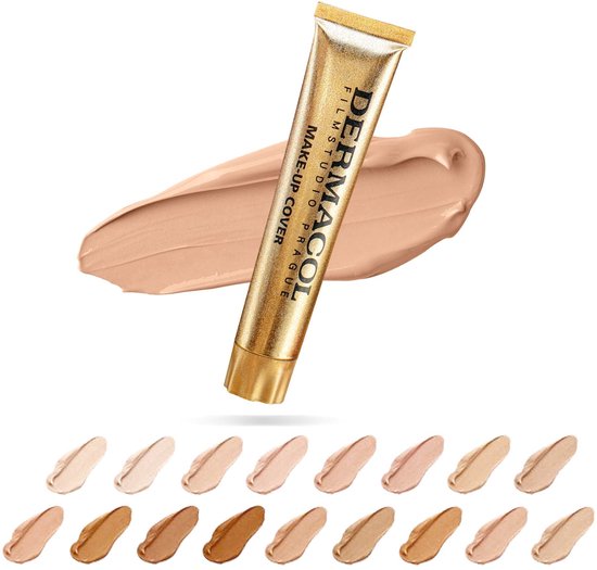Dermacol Full Coverage Matte foundation - waterproof olie-vrij SPF 30