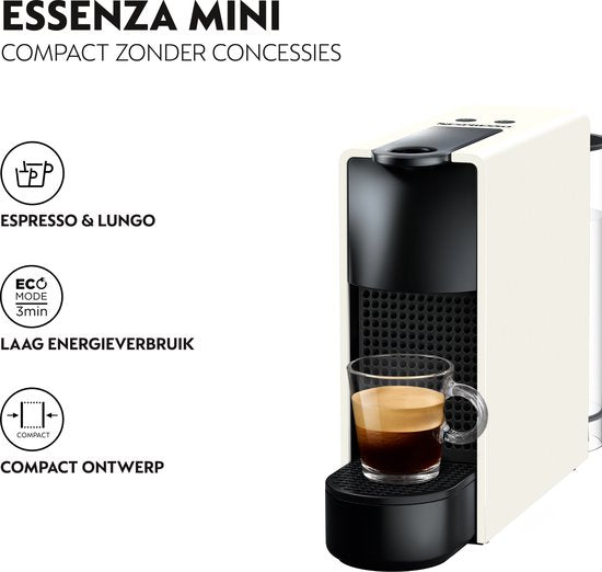 Krups Nespresso Essenza Mini XN1101 koffiecupmachine - Wit