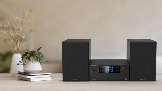 Kenwood M-9500SB micro hifi-systeem - smart - WiFi - Zwart