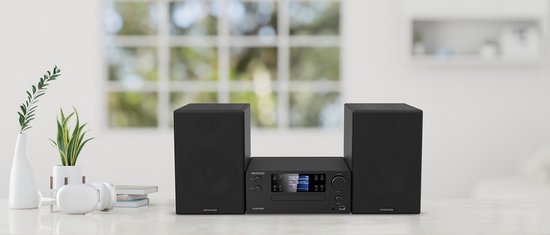 Kenwood M-9500SB micro hifi-systeem - smart - WiFi - Zwart
