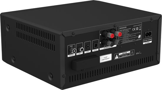 Kenwood M-9500SB micro hifi-systeem - smart - WiFi - Zwart