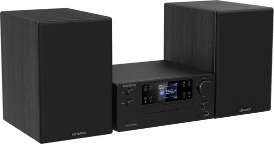 Kenwood M-9500SB micro hifi-systeem - smart - WiFi - Zwart
